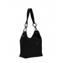 Jpk Paris Black Bucket Nylon Handbag
