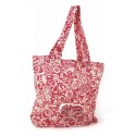Kiva Red Key Chain Tote Scroll Bag