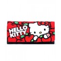 Hello Kitty Red Apple Tri Fold Wallet