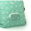 Kiva Aqua Geo Key Chain Tote Bag