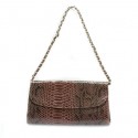 12 Brown Adina Snake Evening Bags