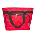 Red Flower Beach Bag