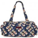 Bungalow360 Vegan Canvas Blue Sea Otter Print Satchel Bag