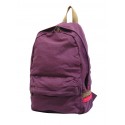 J. Carrot Purple Canvas Backpack Bag
