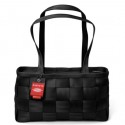 Harveys Original Seatbelt Black Large Satchel Handbag