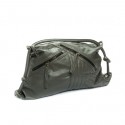 12 Grey Kayla Zipper Quilted Handbag Purse
