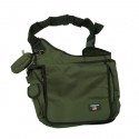 Forest Green Messenger Tote Cross Body Back Pack Bag