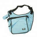 Light Blue Messenger Bag