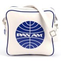 Pan Am Vintage White Innovator Crossbody Satchel Bag