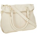 Steve Madden Ivory BMAXXY 3 Way Convertible Crossbody Tote Handbag