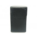 Black Flip Business Card Holder