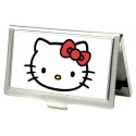Hello Kitty Face Business Card Holder