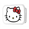 Hello Kitty White Face Framed Buckle