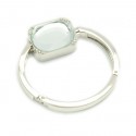 Clear Crystal Bracelet Purse Hook