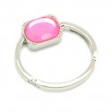 Pink Crystal Bracelet Purse Hook