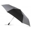 Totes Black & Grey Luggage Golf-Size Auto Open/Close Umbrella