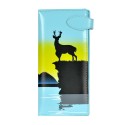 Shagwear Large Sky Blue Elk Wallet