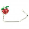 Red Crystal Apple Classic Purse Hook