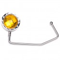 100 Amber Crystal Purse Hooks