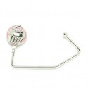 Pink Crystal Cupcake Classic Purse Hook