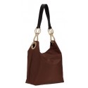 JPK Paris Chestnut Bucket Nylon Handbag