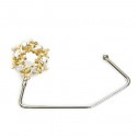 Gold Wreath Purse Hook
