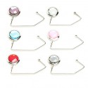 6 Crystal Classic Purse Hook Package