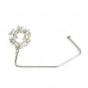 Silver Wreath Purse Hook