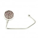 Small Purple Crystals Purse Hook