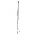 Clear Crystal Lanyard Keychain Card Holder