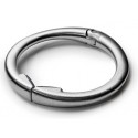 Brushed Silver Clipa Bracelet Purse Hook