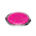 Pink Paisley Cosmetic Mirror