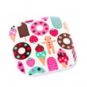 Square Shaped Candy Cosmetic Makeup Mirror