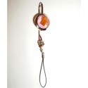 Pink Crystal Cell Phone Hook