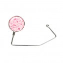 Pink Clover Purse Hook