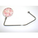 Pink Paisley Purse Hook
