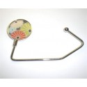 20 Retro Floral Purse Hooks 