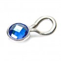 Blue Crystal Glasses Clip