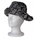Kiva Black Hawaiian Hide-Away Keychain Easy Store Hat