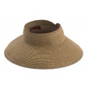 San Diego Hat Company Coffee Ultrabraid Visor