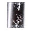 Black Leaf Fade Passport Cover Holder