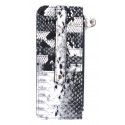 Black Snake Multi Card Case Stacker Wallet