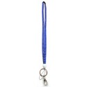 Royal Blue Crystal Lanyard Keychain Card Holder 