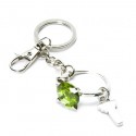 Green Cocktail Ring Keychain