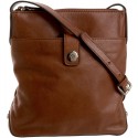 Lodis Brown Paola Tab Chic Messenger Bag