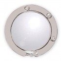 Silver Mirror Luxe Link Folding Purse Hook