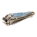 Light Blue Crystal Fingernail Clipper