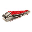 Red Crystal Fingernail Clipper