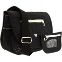 Sherpani Black Milli Crossbody Bag