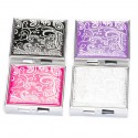 52 Square Paisley Pill Box Cases : Large